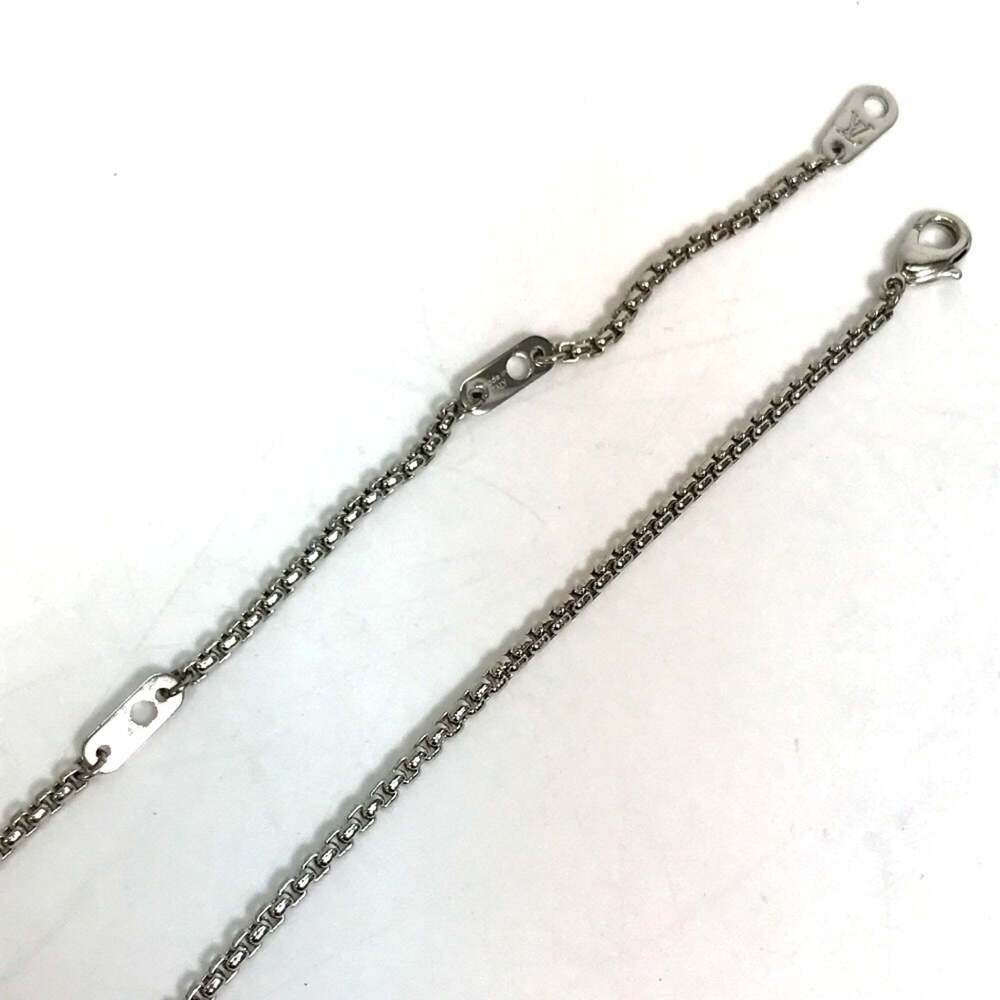 LOUIS VUITTON Silver Necklace - Picture 9 of 11